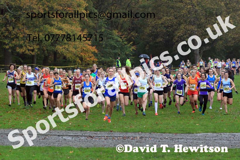 Senior women 2022 Start Fitness NEHL, Lambton Castle, Durham.  Photo: David T. Hewitson/Sports for All Pics